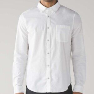 lululemon menn's Commission Long Sleeve Buttondown Qwick Oxford